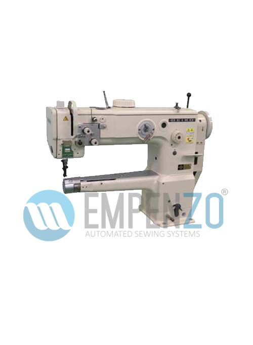 BSC series Single needle, High speed, Narrow Cylinder bed, Horizontal axis hook, Compound feed and walking foot, Reverse stitch, Lockstitch machines. - Empenzo Automated Sewing Systems