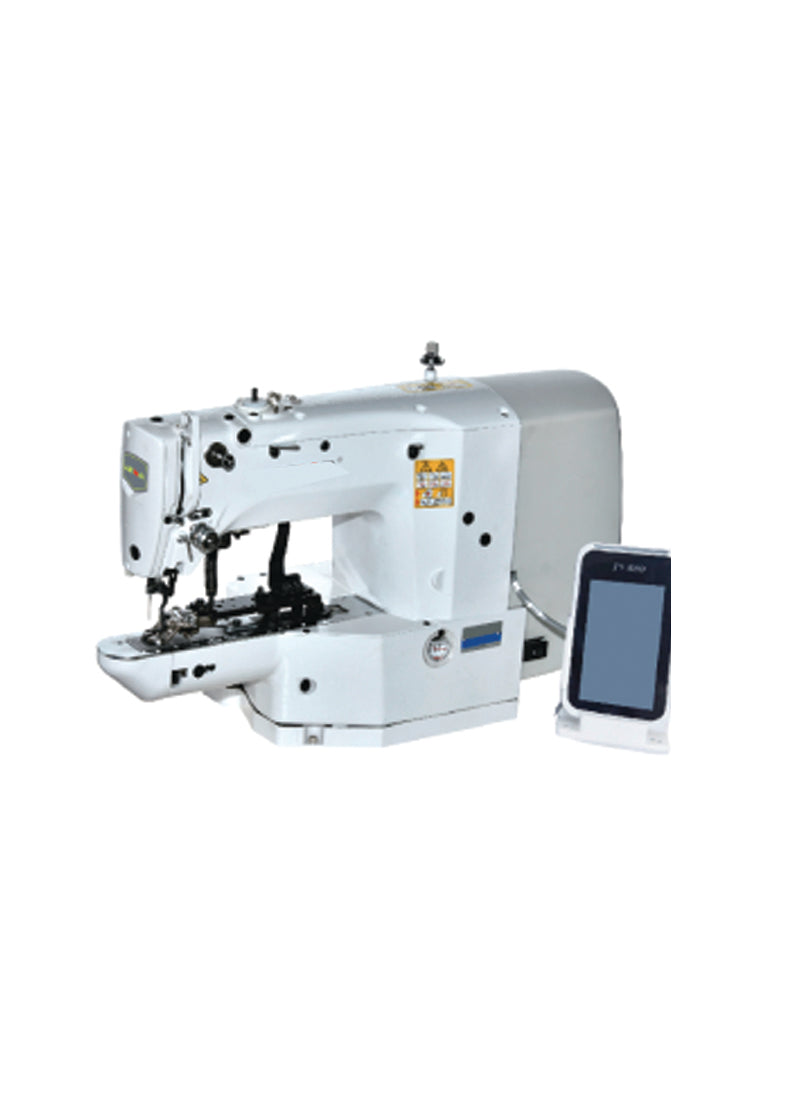 High Speed Computer Bar-taking/  button attaching sewing machine