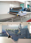 V-Hopper Automatic Fabric Spreading Machine For Heavy Fabric I Roll width 1600mm, 1900mm and 2100mm I Made in China I EPZ - 1205 V - CN I