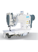 Direct-drive double needle Lock Stitch Sewing Machine with Fixed Needle Bar