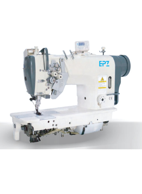 Direct-drive double needle Lock Stitch Sewing Machine with Fixed Needle Bar