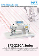 Computer-controlled, Direct-drive, High-speed, 1-needle, Lockstitch, Zigzag Stitching Machine