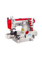 Computer Direct Drive High Speed Left Knife Interlock Sewing Machine with Tug Wheel