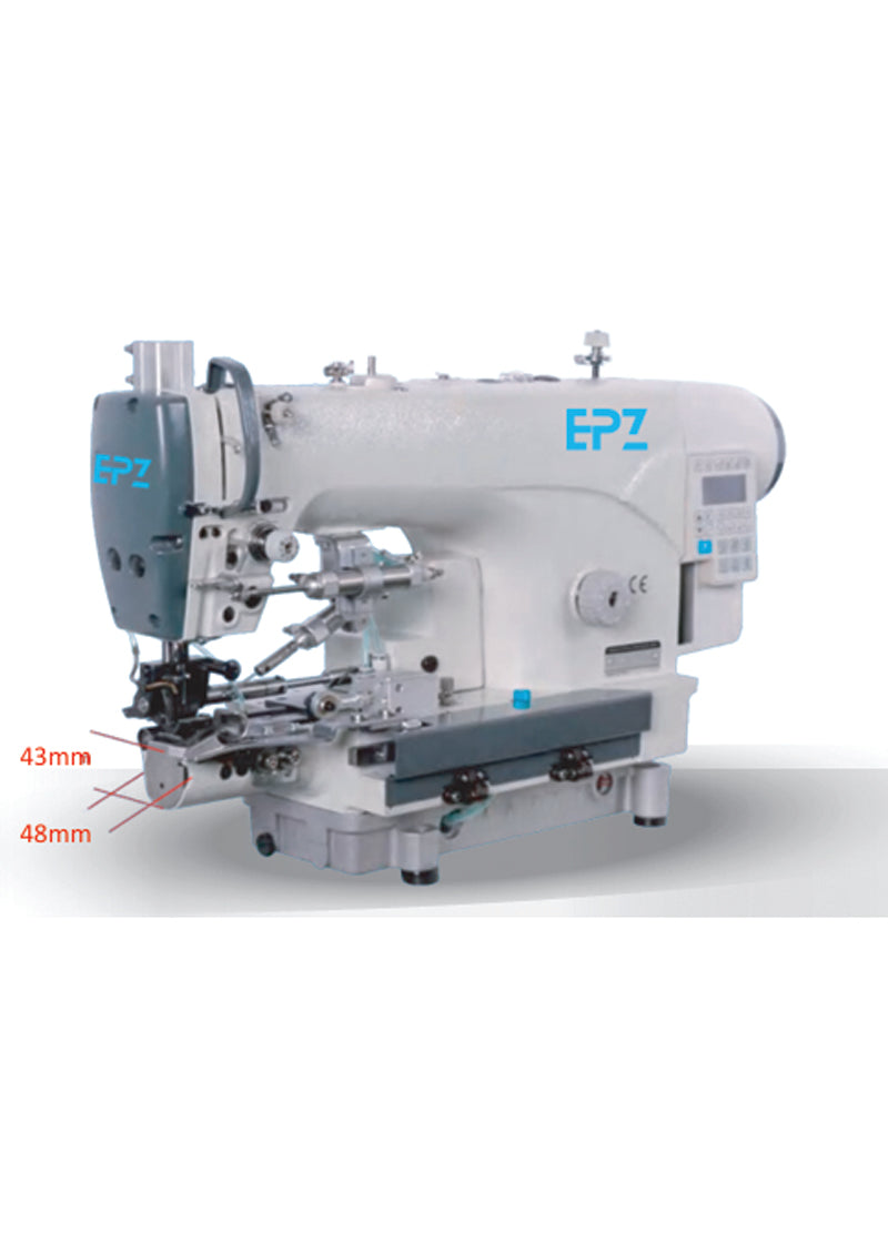 High Speed Direct-Drive Lockstitch Bottom Hemming Machine with Thread Trimmer
