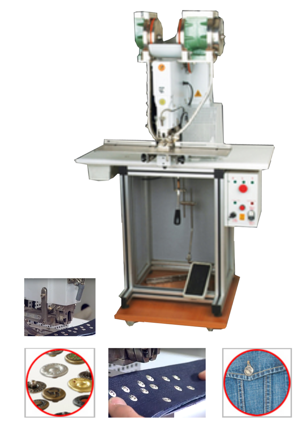 Automatic Snap Fastener Setting Machine
