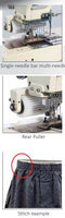 Cylinder-Bed Multi-Needle Sewing Machine with Automatic Under Trimmer