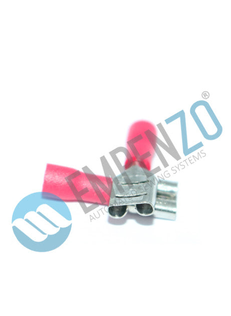 Red Female Connectors For Automatic J-Stitch Machine - Empenzo Automated Sewing Systems