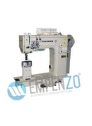 BBWP series Post Bed Sewing Machine High speed, Post bed, Compound feed and walking foot, Large vertical axis hook, Reverse stitch, Lockstitch machines. - Empenzo Automated Sewing Systems