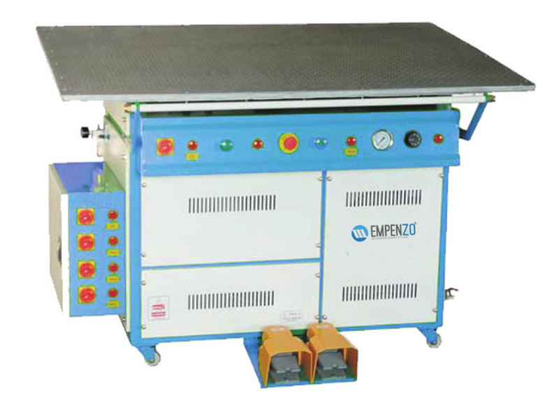 Penumatic Self-boiler Tricot Ir0ning Machine With Steam Heating