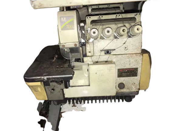 Used Pegasus M700 4 Thread Overlock Sewing Machine - Empenzo Automated Sewing Systems