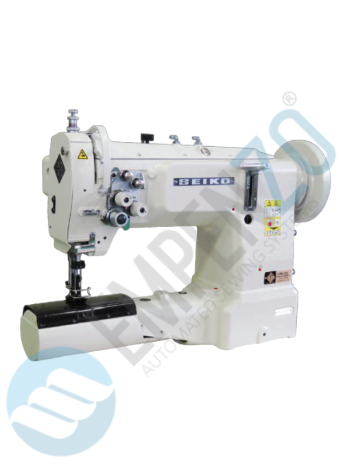 LCWN two needle series High speed, Cylinder bed, Large Vertical axis hook, Compound feed Compound feed and walking foot, Reverse stitch, Lockstitch machines. - Empenzo Automated Sewing Systems