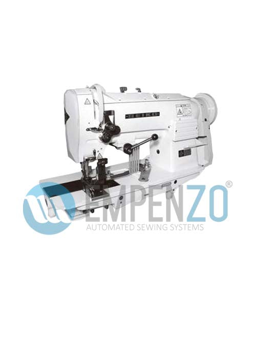 LSW single needle series (edge trimming) High speed, Large vertical axis hook, Compound feed and walking foot,Reverse stitch, Lockstitch machines. - Empenzo Automated Sewing Systems